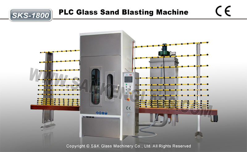 PLC Controlled Glass Frosting Machine