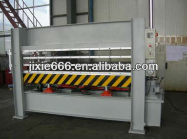 plywood door hot press machine / mdf door skin hot press machine / door press machine