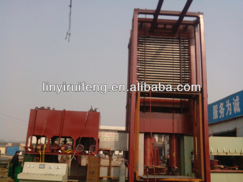 plywood processing machinery/wood veneer pressing machine /plywood production line