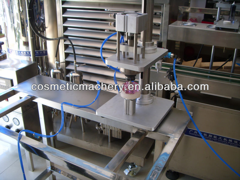 pneumatic capping machinefor perfume