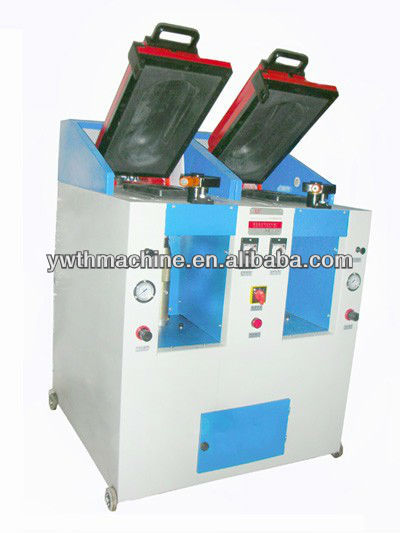 Pneumatic Double-Head Cover Type Shoe Sole Cementing Press Machine