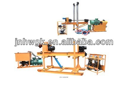 pneumatic frame column bore well drilling machine/ drill rig ZQJC-200/5.0