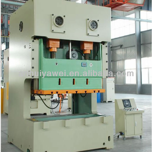 Pneumatic punch press, C frame double point press