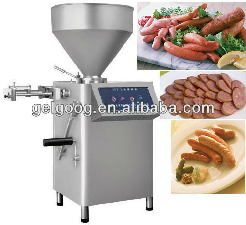 Pneumatic Quantitative Sausage Filling Machine with Kinkers/Linkers