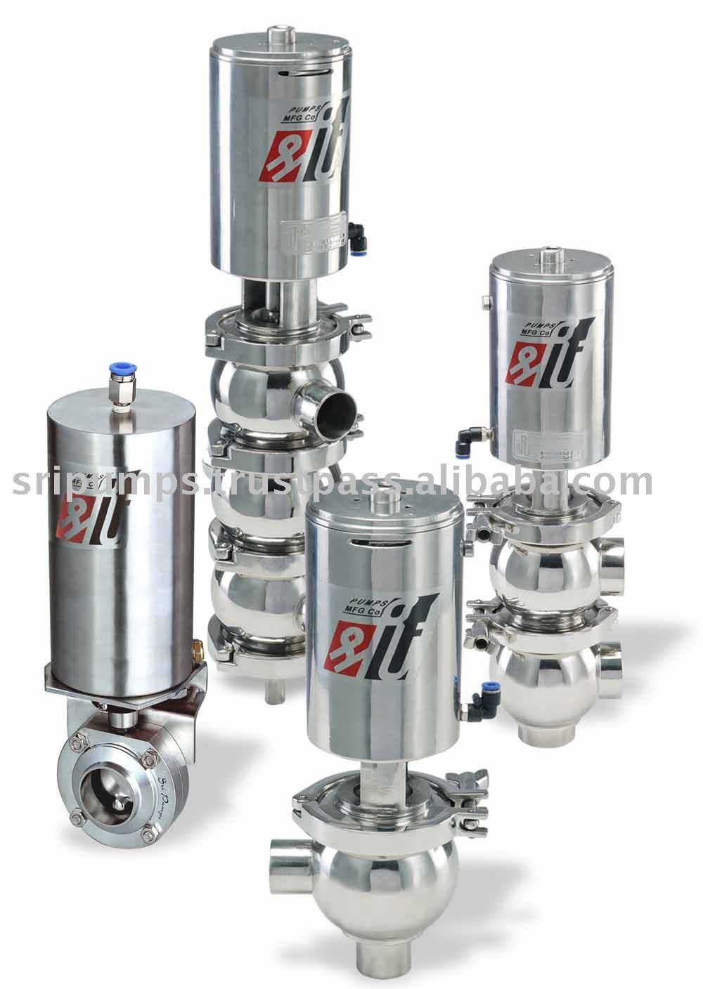 Pneumatically operated Sanitary Valve