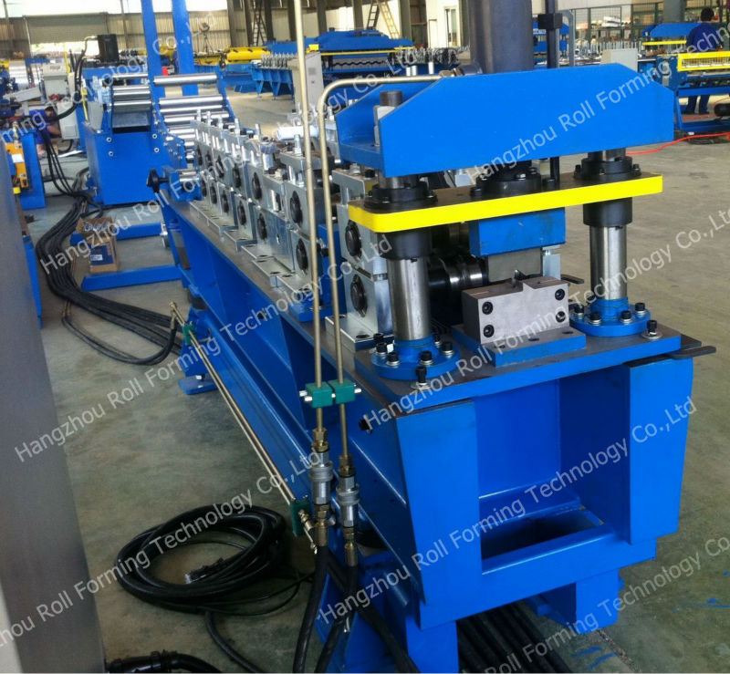 Pole Support Cassette Section Forming Machine Elbow Cold Forming Machine