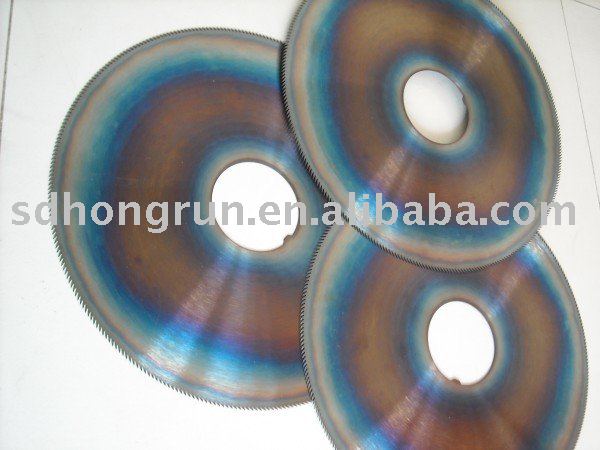 Polished saw blade