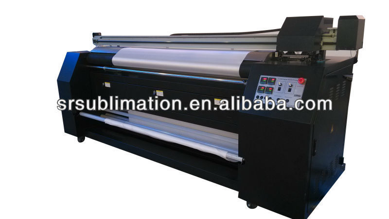 Polyester fabric heating machine