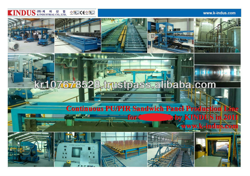 POLYISOCYANURATE SANDWICH PANEL MANUFACTURING LINE