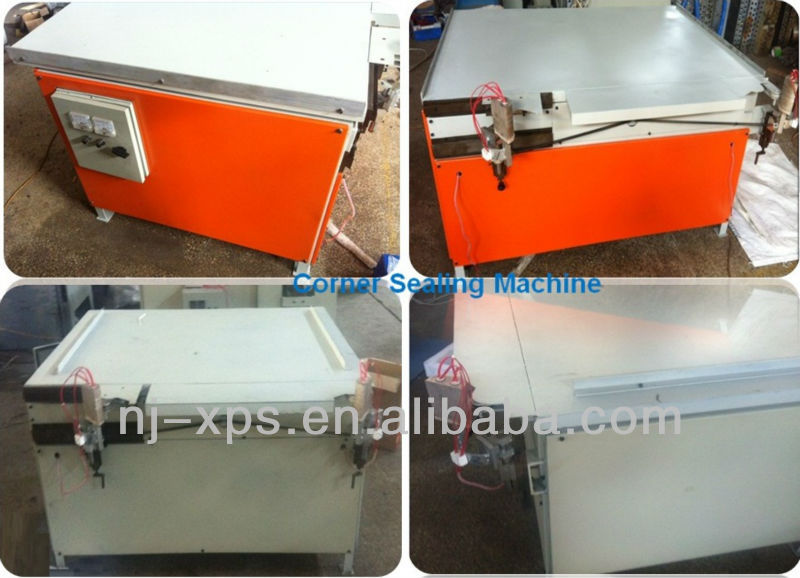 Polypropylene sheet corner sealing machine