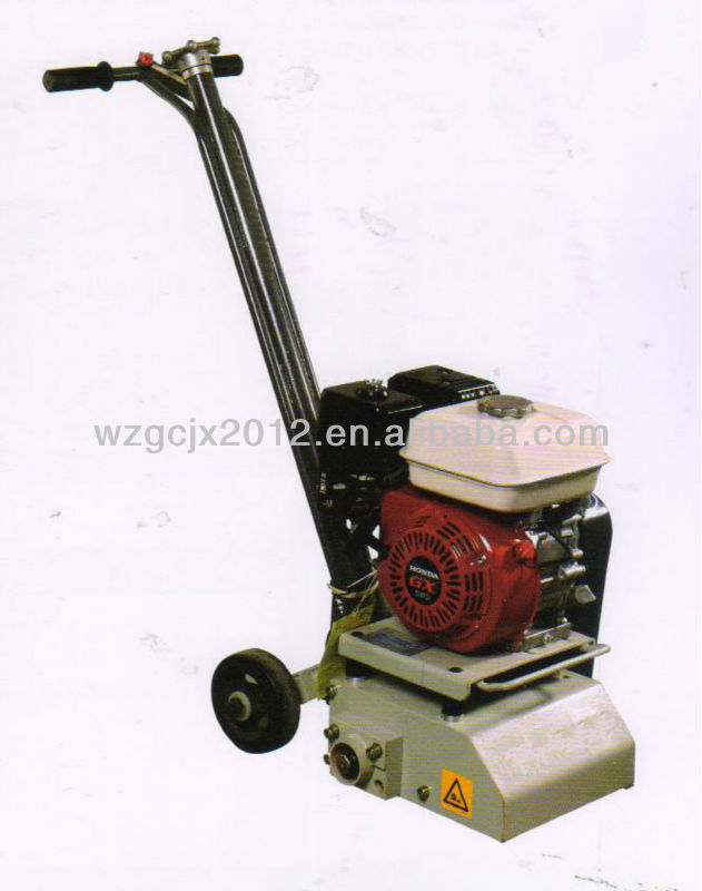 popular design QLS8S-R Robin petrol engine concrete asphalt scarifier machine