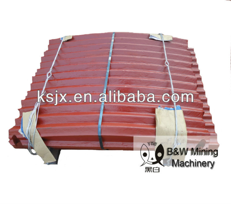 Popular High Manganese Jaw Crusher Plate