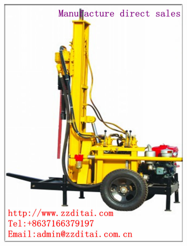 portable borehole drilling machine