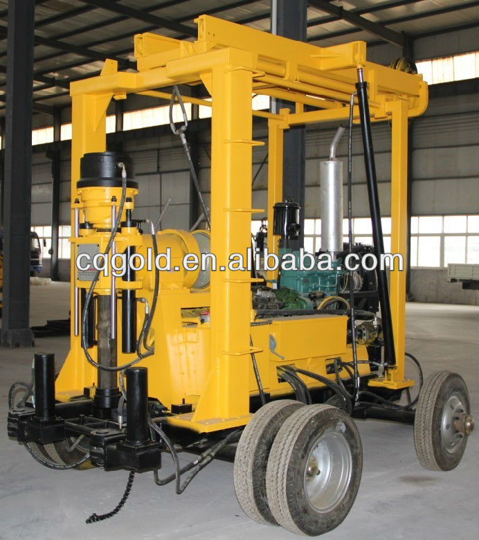 Portable Borehole Drilling Machine for Water