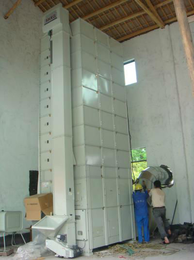 Portable circulatory small grain dryer - 008615803823789