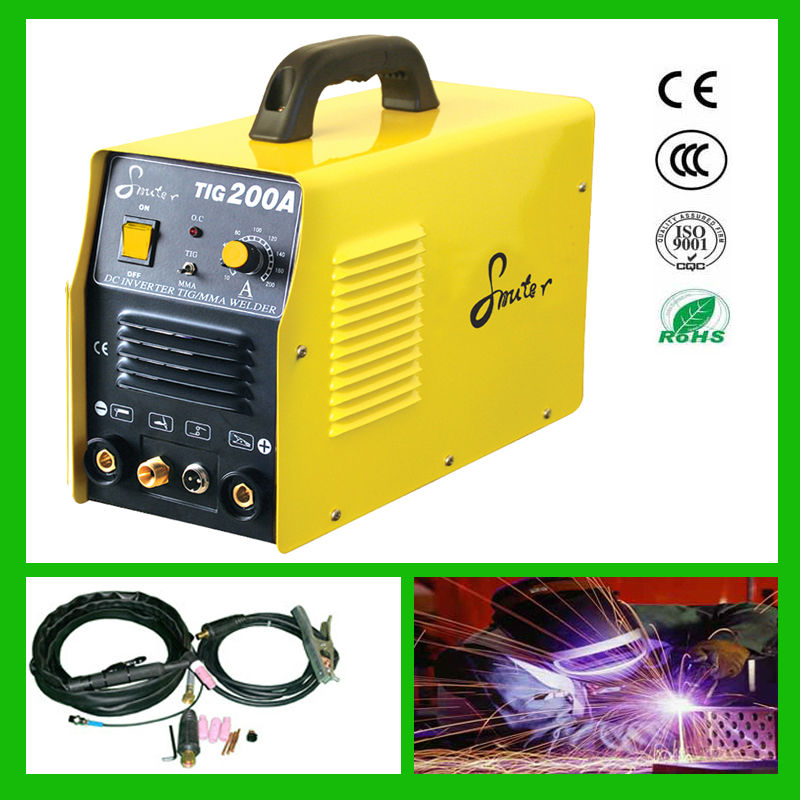 Portable DC Inverter TIG Welder TIG200A