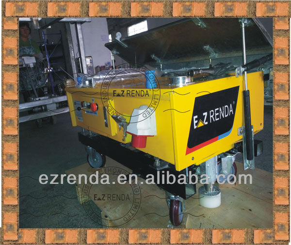 Portable EZ RENDA Hydraulic Mortar Plastering Machine for External Wall/Electric Single Phase/Three Phase/220v/380v