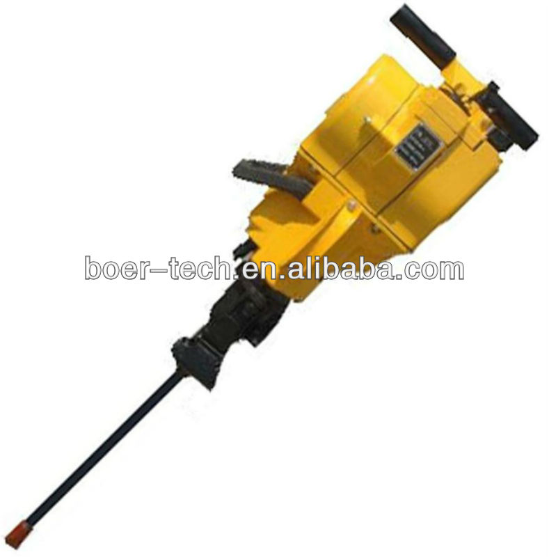 portable gasoline rock drilling machine