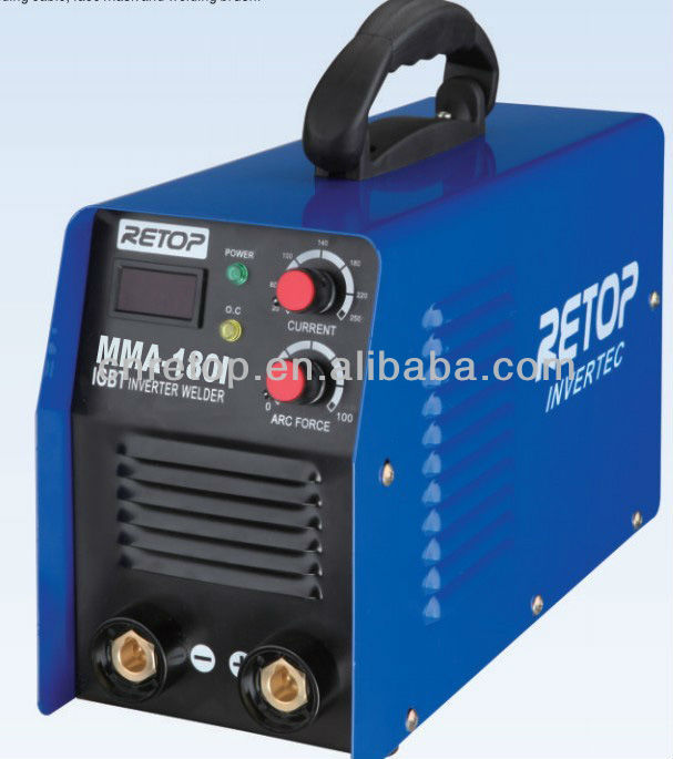 Portable Inverter dc Arc Welding Machine MMA-180I