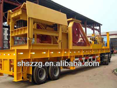 portable series crushing plants