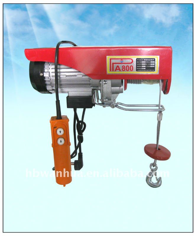 Portable Wire Rope Electric Hoist