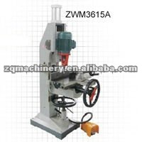 Portable wood mortising machine