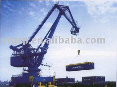 Portal type harbour crane