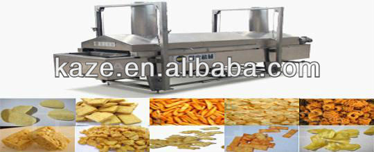 potato chips automatic frying machine