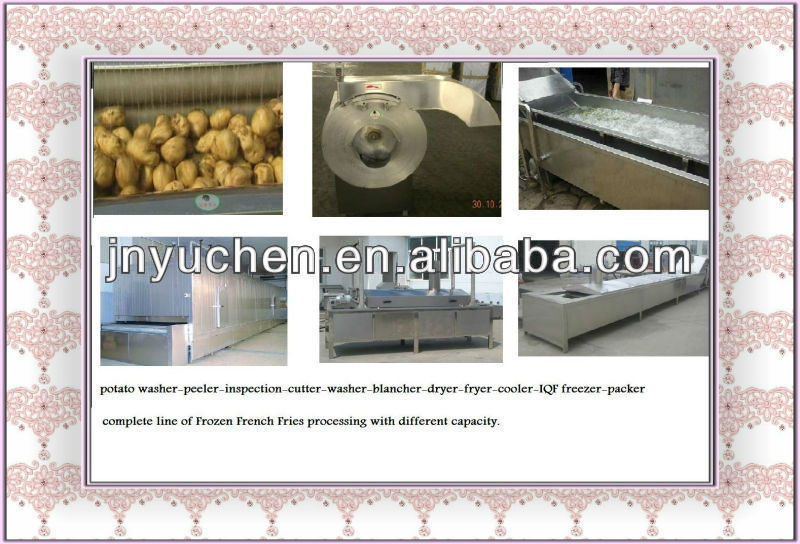 Potato chips processing production line