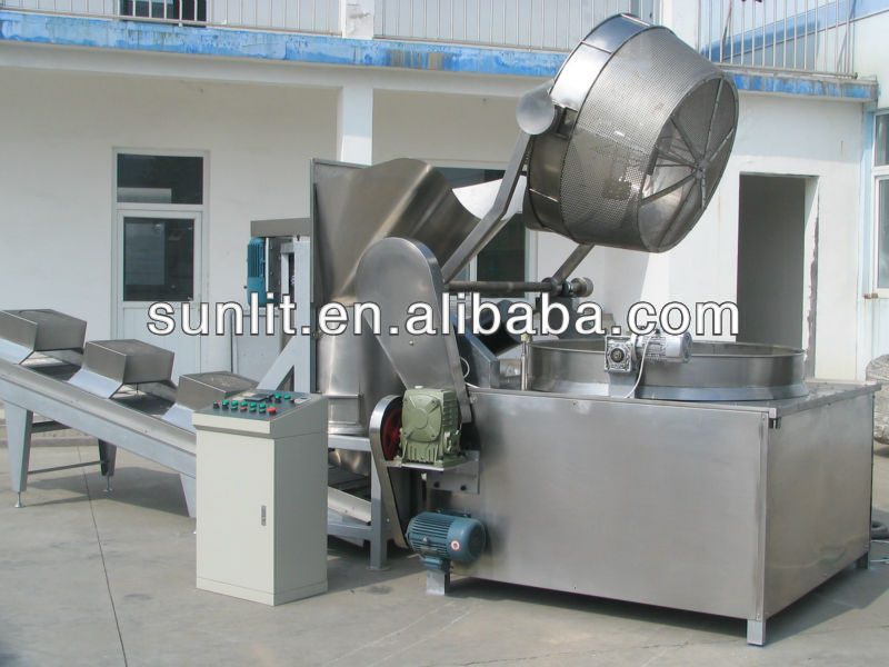 Potato chips production machine