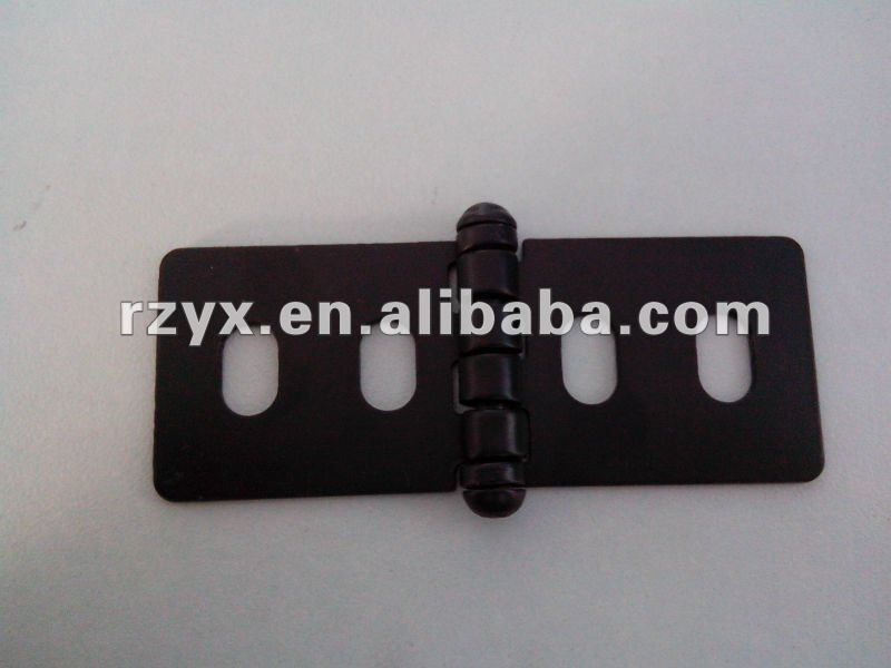 Powder coating sewing machine hinges