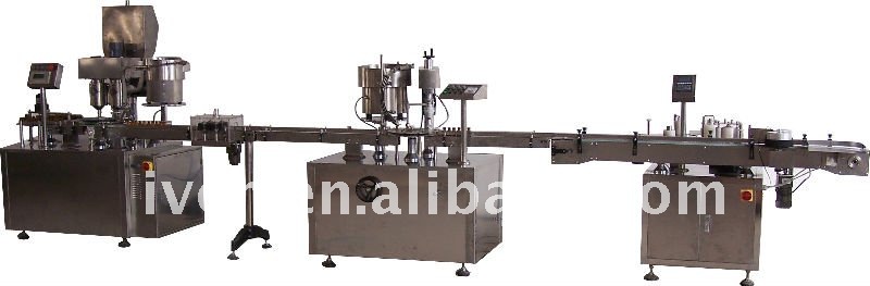 Powder Filling Capping and Labeling Machine