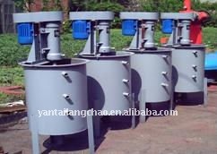 Power- driven zinc powder mixer