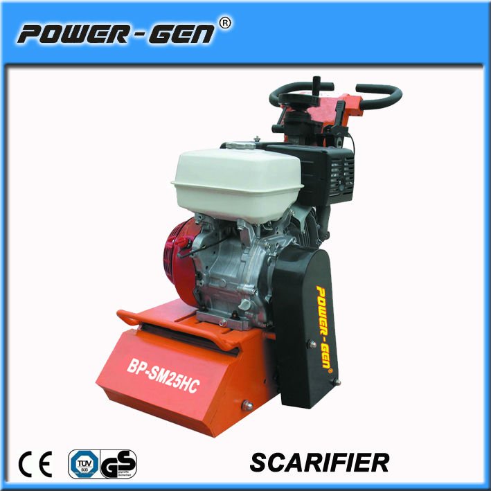 POWER-GEN Working With: 250mm 9HP Concrete Scarifying Machine