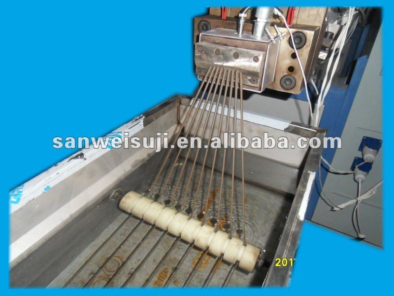 PP PE GRANULATING PLASTIC MACHINE LINE