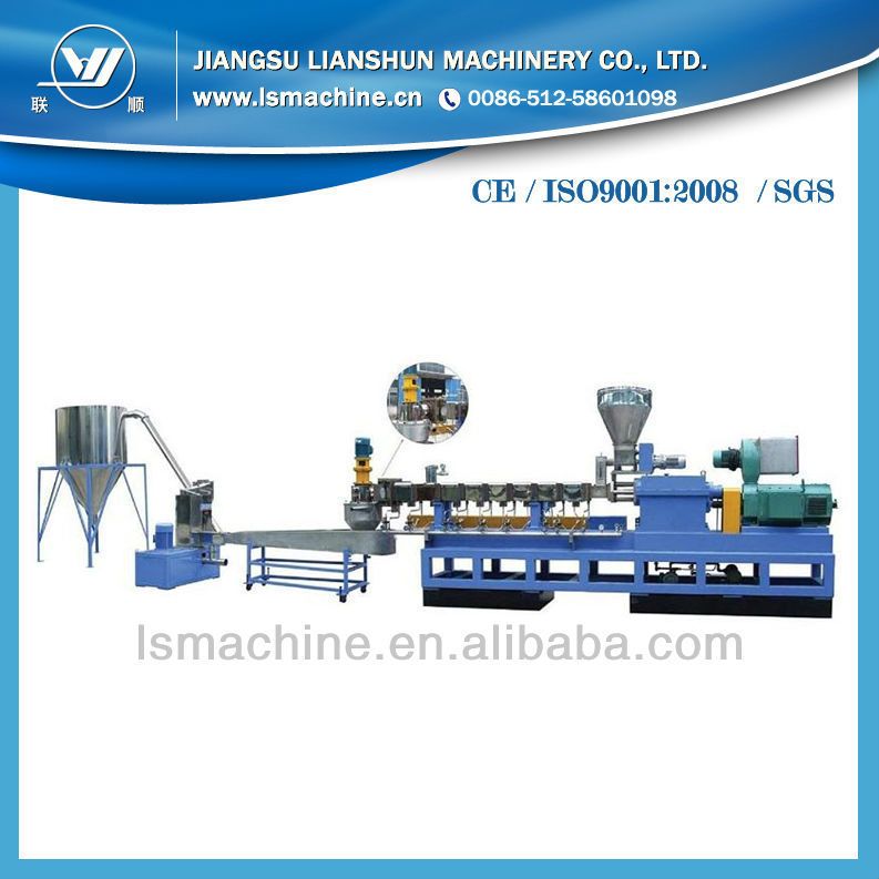 PP PE plastic pelletizing machine/PP PE plastic granulating line