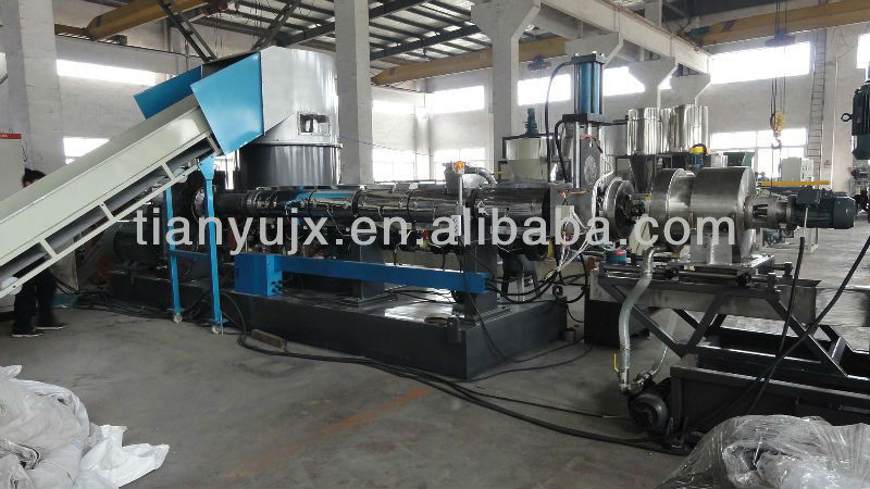 pp pe water-ring granulating line