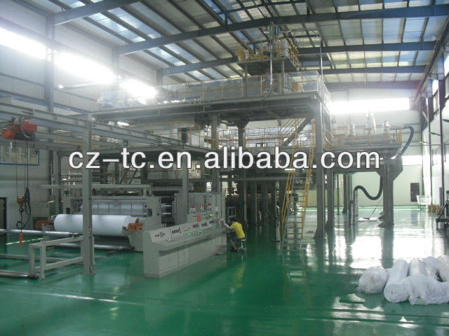 pp spunbonded nonwoven fabric making machines