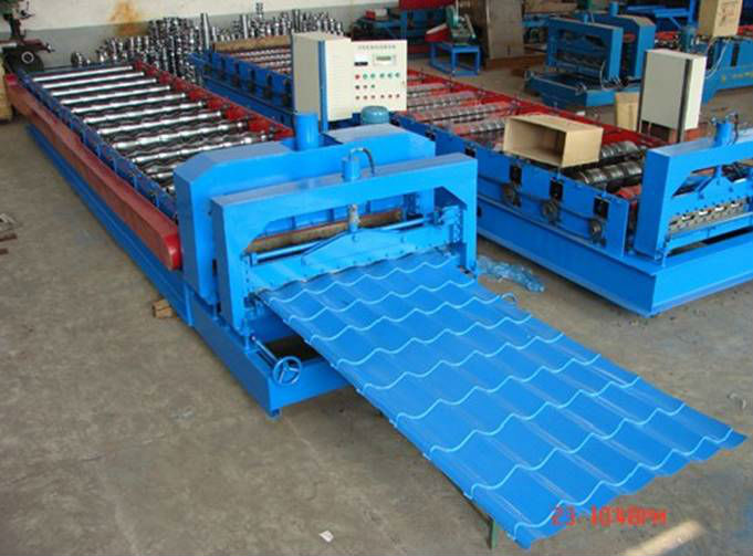 PPGI roof panel roll forming machine