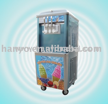 Precooling keep at night ice cream machine