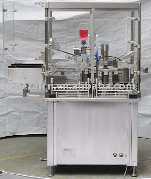 prefillable syringes filling and closing machine