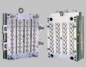 Preform injection mould