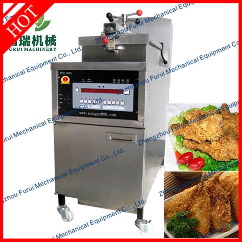 Pressure chicken fryer with stainless steel