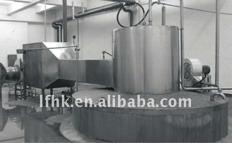 Pressure spraying drier