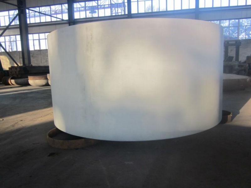 pressure vessel shell for boiler