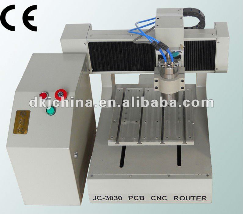 printed circuit board(pcb) cnc milling machine with 800w spindle JC-3030