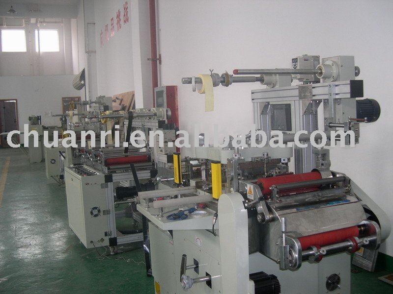 Printed Label Laminating And Die Cutting (Connection Machine)