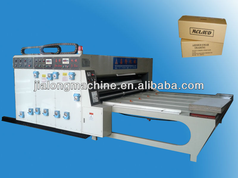 printing slotting carton machine