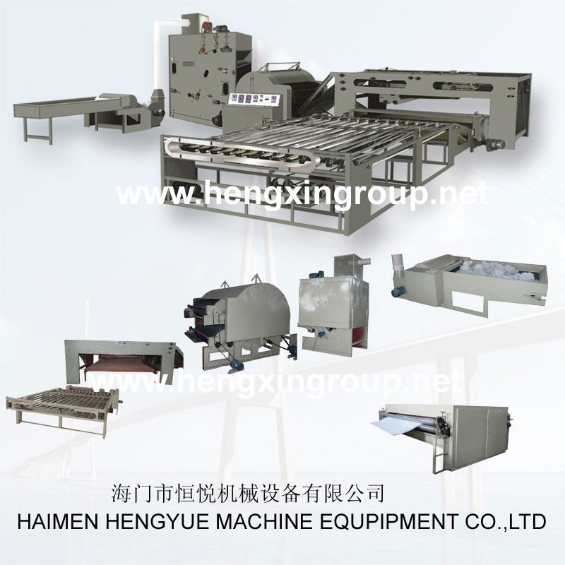 production line for bedding and covering production line