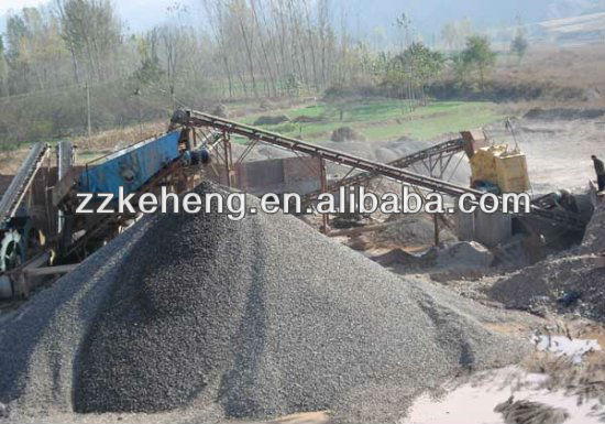 Productive artificial sand making plant